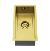 1810 AXIX Sink Gold Brass Finish